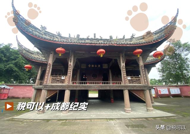 天回镇金华寺：藏在成都闹市的清幽之地，一座古戏台让人惊艳！
