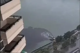 大量污水排入邕江？南宁住建部门通报：系临时排涝图片