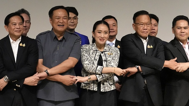 他信女婿来势汹汹	，泰国总理阿努廷高调友华，这才是“定海神针”