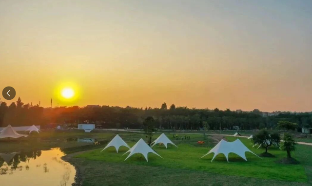 秋风送爽露营忙，三水五大露营宝地解锁自然之趣