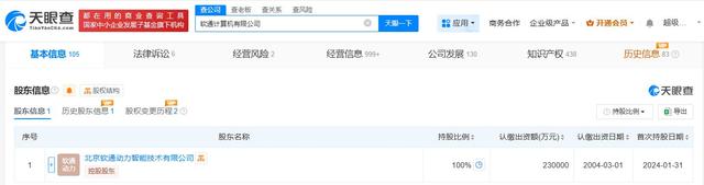 软通计算机公司增资至23亿 增幅约53%