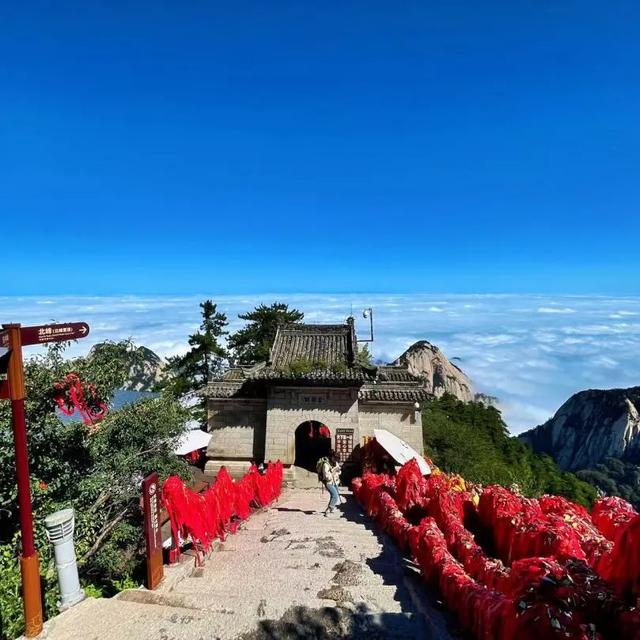 国庆避开人从众！亲测华山这条线路轻松景美！