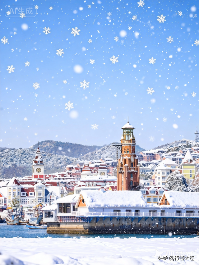 大连初雪不过瘾？来看看尽兴版本！
