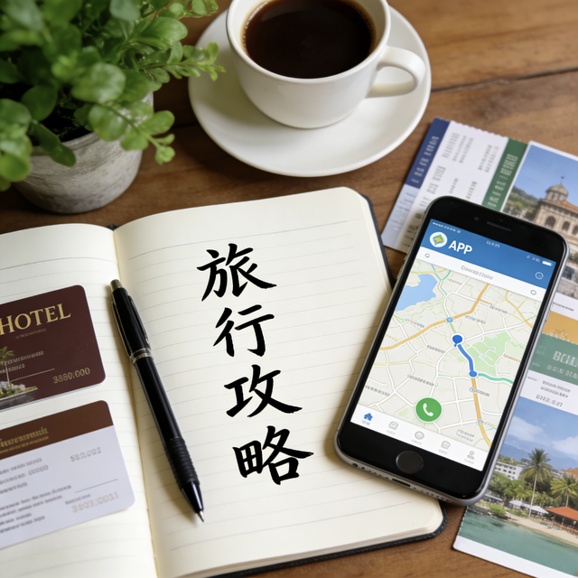 旅行攻略万能模板！订酒店、避坑、路线规划全搞定，照着走不踩雷