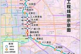 北京今年计划开通两段地铁，多个站口将投用图片