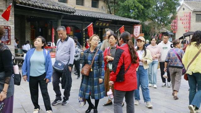 大阳古镇国庆暖时光，丰收的喜悦里有你也有我