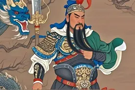 立刀关公象征镇宅辟邪祈福避灾，今天清明拜一拜，护佑平安健康图片