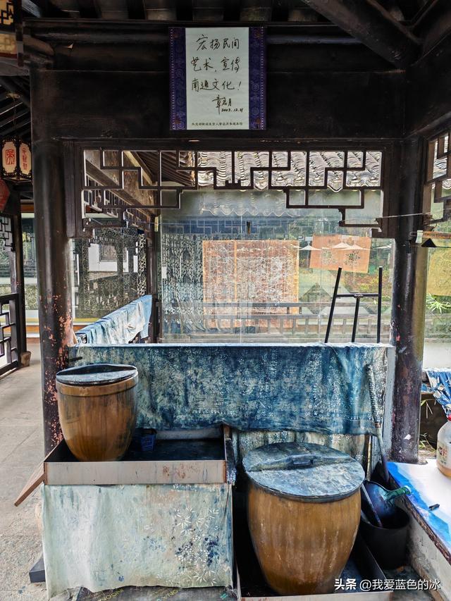 蓝印花布！在南通处处可见，它是这座城市的历史文化印记