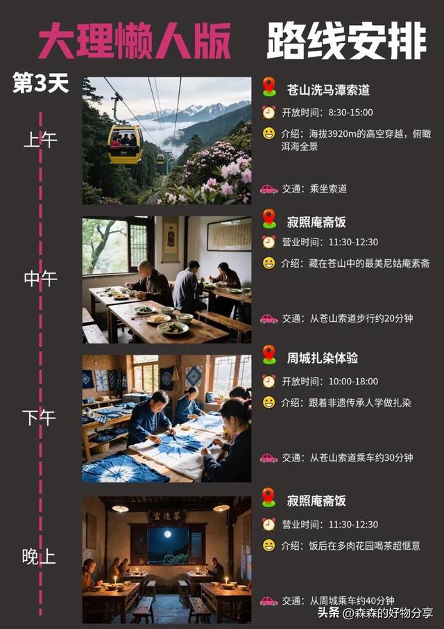 大理3日游保姆级攻略