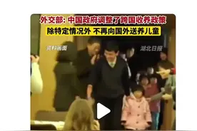 中国人的孩子自己养，从此不再往国外送养，早就该这样了图片