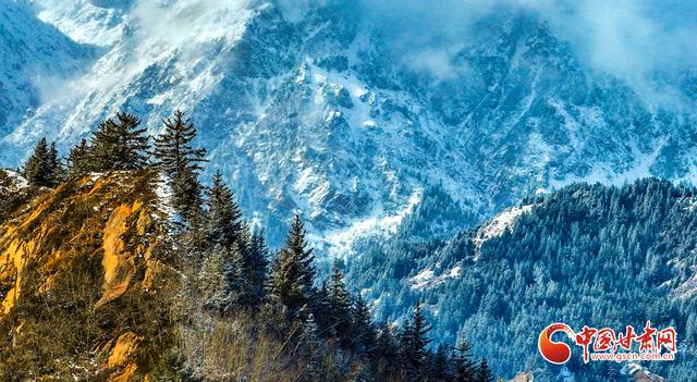 陇拍客丨雪落祁连山 壮美入画来