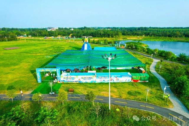 方楼森林公园：夏日乐悠悠 水上享清凉