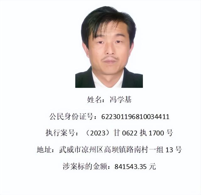 甘肃这15人注意，10日内不履行	，将面临拘留、追究刑责等后果！