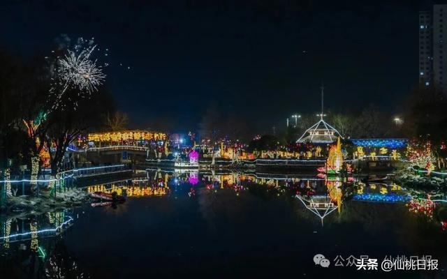星河璀璨！来仙桃，游新春灯会！