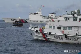 菲律宾大胜？与056海警船相撞，竟撞出三个洞，海警船该加固了图片