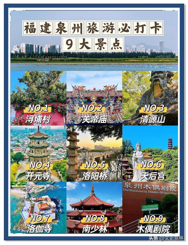 刺桐城泉州历史、景点、美食、诗词