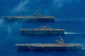 美国国会：中国海陆空集中秀肌肉，美军正面1945年以来最大挑战！图片