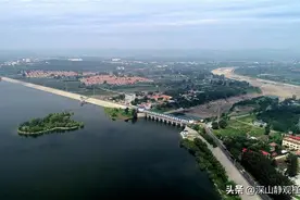 临朐最大水库冶源水库，建成用时仅一年多，曾被国家颁发嘉奖令。图片