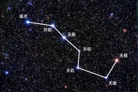 北斗七星都是怎样的星星？七颗星有关系吗？它们有多大有多远？图片