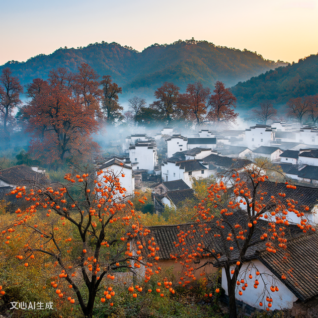 这是我见过最美的柿乡：