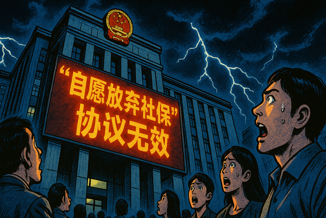 “自愿放弃社保”的游戏为何结束了