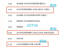 中央5台直播国足时间表：附今日CCTV5节目表、CCTV5+节目单！图片