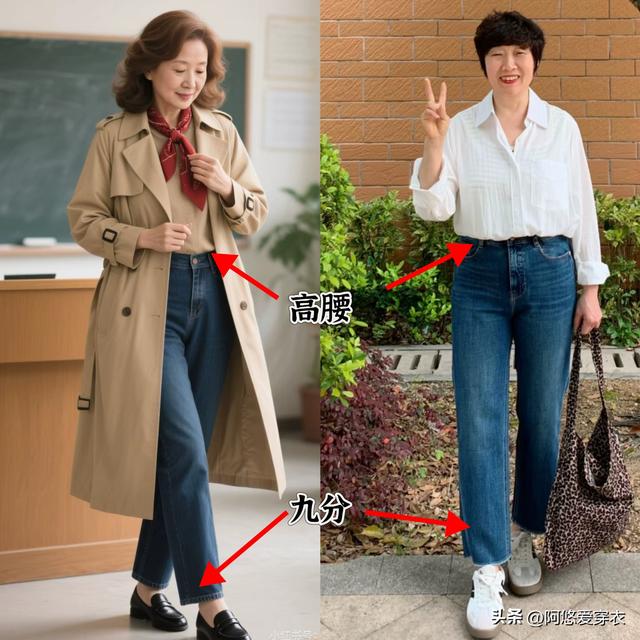 建议下半身胖的女人,尽量不要穿阔腿裤和无痕裤,换成这些更显瘦