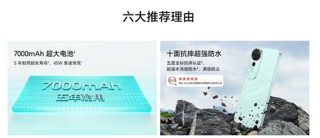 荣耀畅玩70 Plus：“5年流畅+5年电池寿命”！