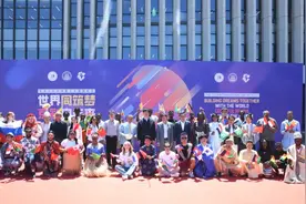 和BJUTers感受国际范儿的北工大图片