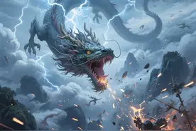 九婴有多凶狠？山海经里，它有九个头而且能喷火的“灭世怪胎”！图片