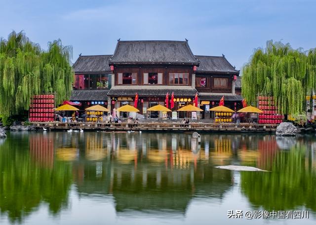 洛阳洛邑古城：喜迎国庆