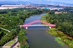 秦皇岛四个城市区，各自有一条独流入海的河图片
