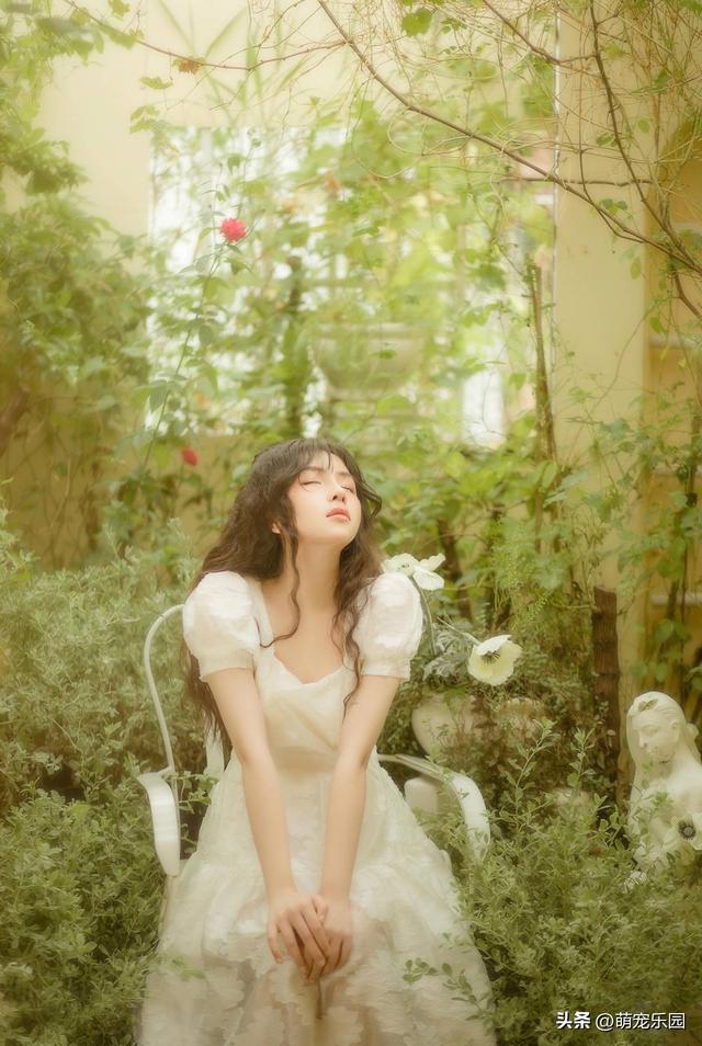 森林系少女摄影，这种自然美学风格，让我拍出了梦幻大片