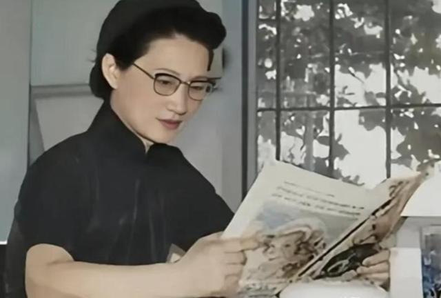 这是张学良老婆赵四小姐真实样貌，并非演员饰演而是货真价实真品