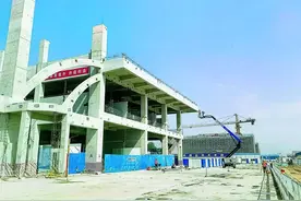 菏泽这一新建高铁站最新进展来了！图片