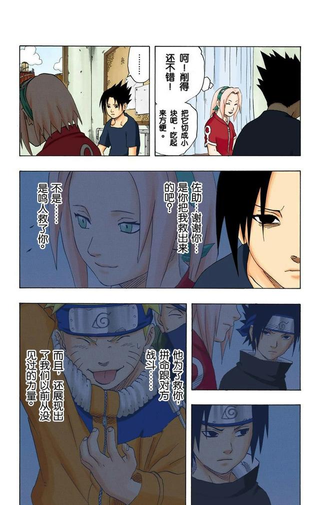 火影忍者彩漫 第二十卷 第五代火影纲手，鸣人佐助天台对决