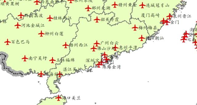 中国民用运输机场分布图2025Q3版发布，环比新增3座机场