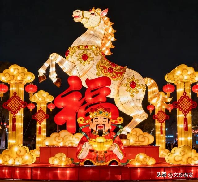 万福中国年！2026泰山石敢当景区春节灯会超多预告精彩来袭~