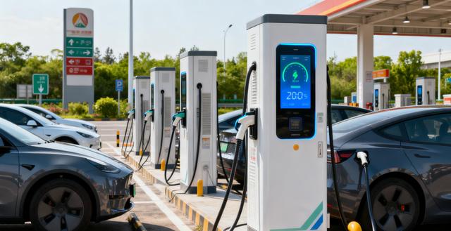 新能源车高速充电要叫号！国庆高速充电量涨41%，4.8万台桩扛不住
