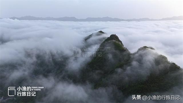 陕西挂在云端的高山村落，汉江、云海、玻璃栈道，美得仙气飘飘