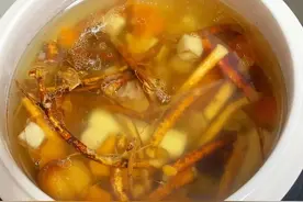 五指毛桃煲汤真是绝！汤水带着淡淡的清甜椰香，健脾养胃，还祛湿图片