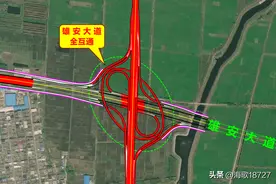 [海歌出品] 城市快速路-蒙山高架快速路北延方案图片