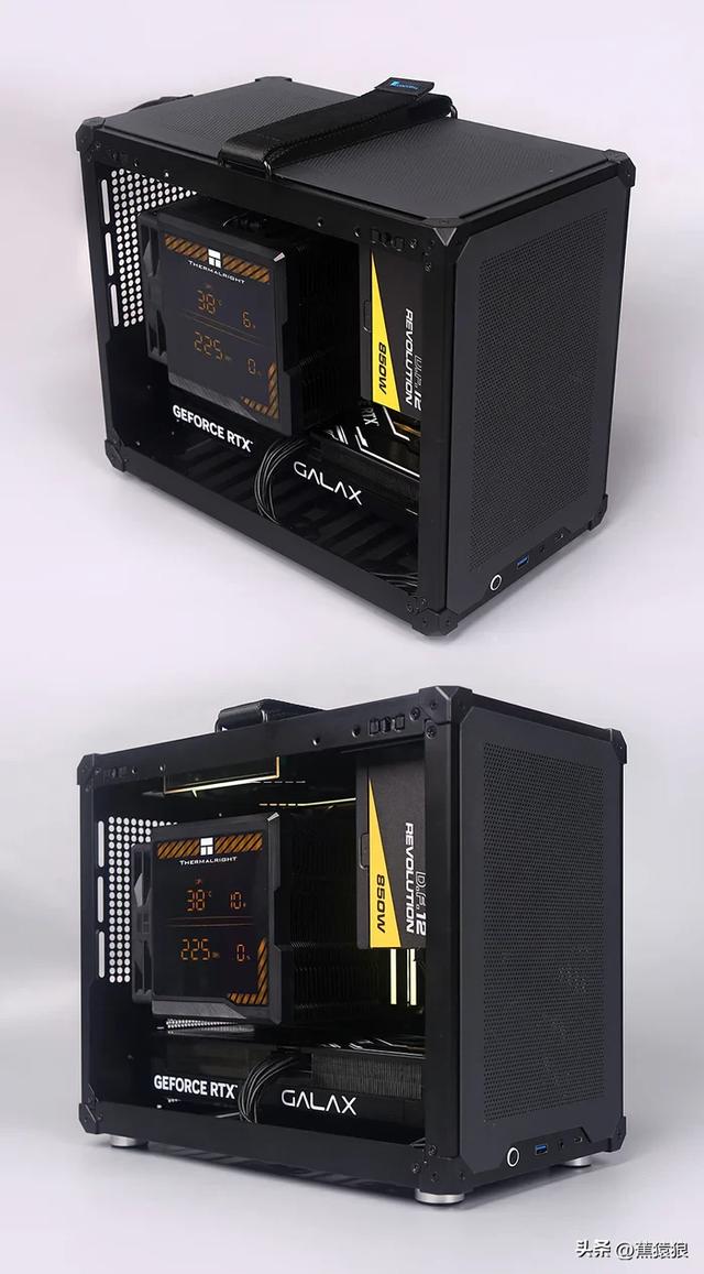 TUF B850M+RTX 5070+R9 9900X+乔思伯 C6 MATX 装机展示分享