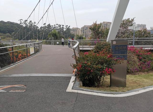 厦门山海健康步道云海线七座特色节点桥，形成一桥一景独特景观