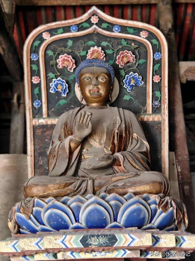 朔州国三古寺，金代弥陀殿五绝，减柱造太震撼