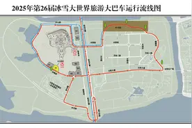 请查收！冰城交警发布冰雪大世界交通出行指南图片