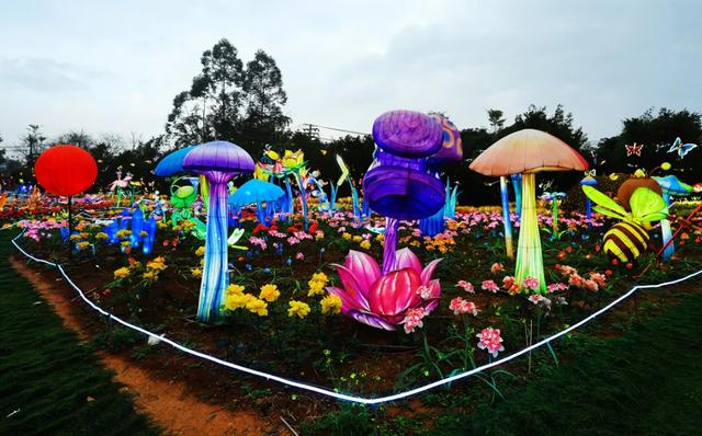 桂林：首届非遗千灯游园，光影艺术璀璨盛宴！