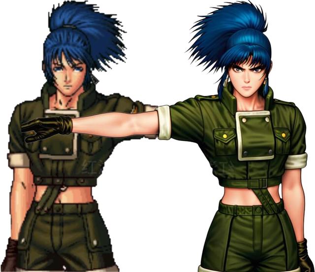 《拳皇98》像素画质高清还原，战败之后哪还有尊严