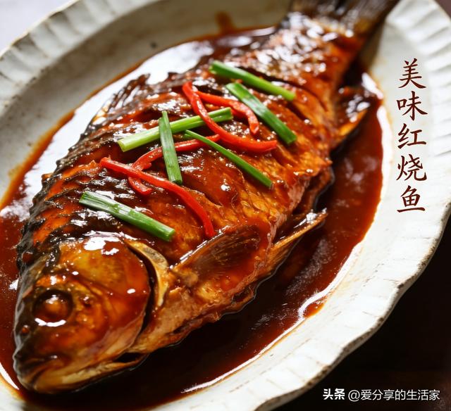 红烧鱼：熬出一锅家的暖香米饭杀手！这锅红烧鱼我能连炫三碗饭