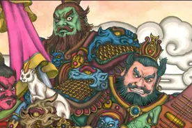 四大天王各有法宝，其中寓意这么多！广目天王手臂上的是龙还是蛇图片